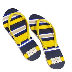 Kate Spade Feldon Stripe Flip Flop Sandals